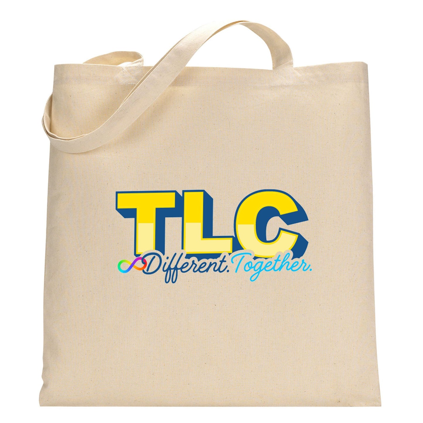 Canvas Tote Bag TLC Different Together