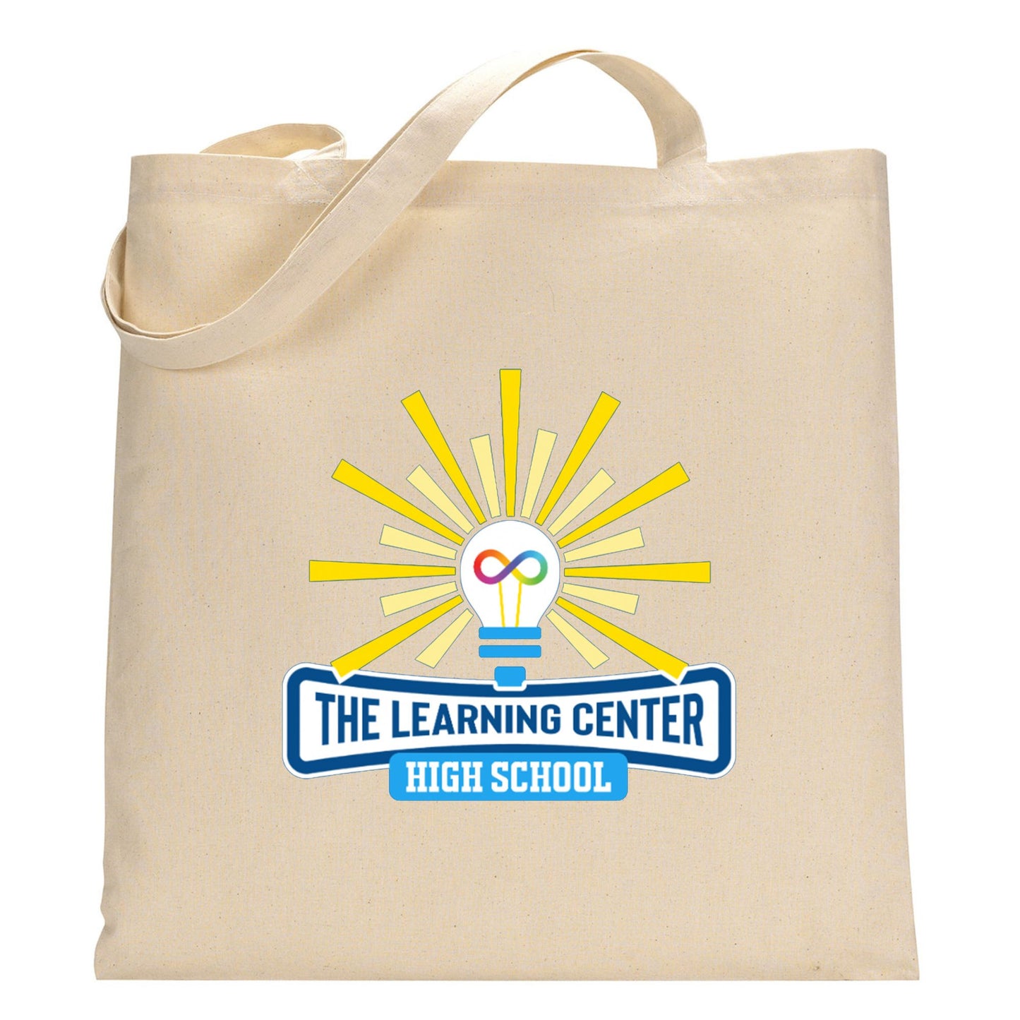 Canvas Tote Bag High School TLC Logo