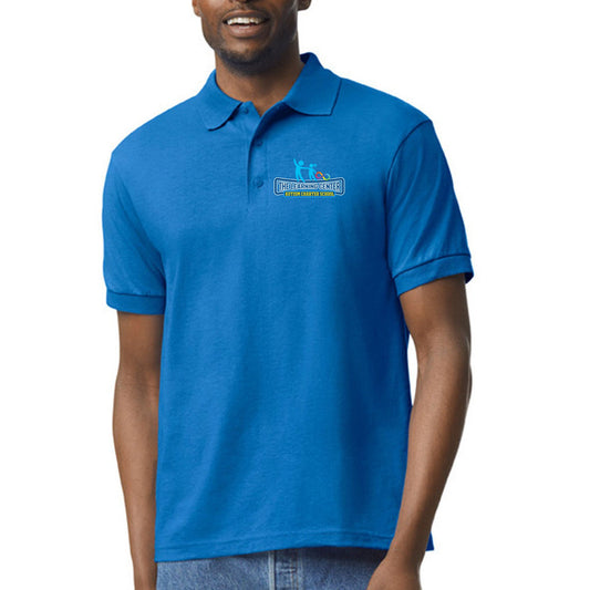 TLC Polos Unisex Palm Beach Blue