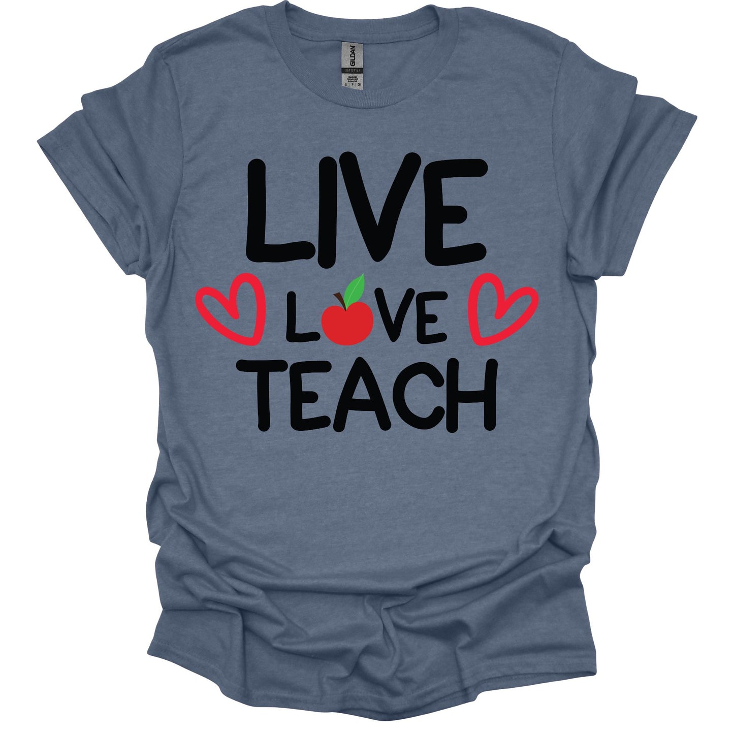 DTF Transfer Live Love Teach