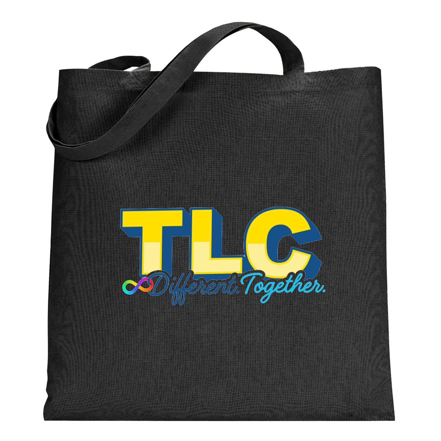 Canvas Tote Bag TLC Different Together