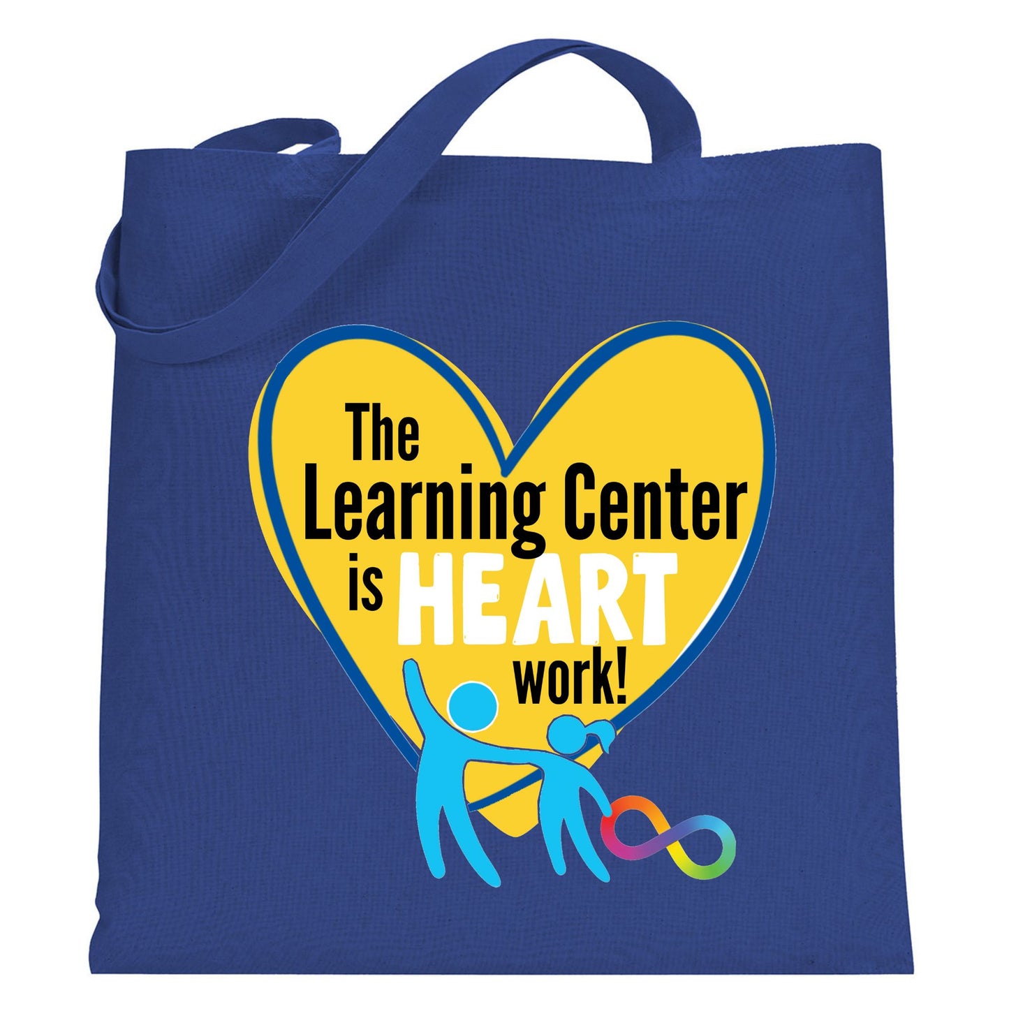 Canvas Tote Bag TLC is Heart Work