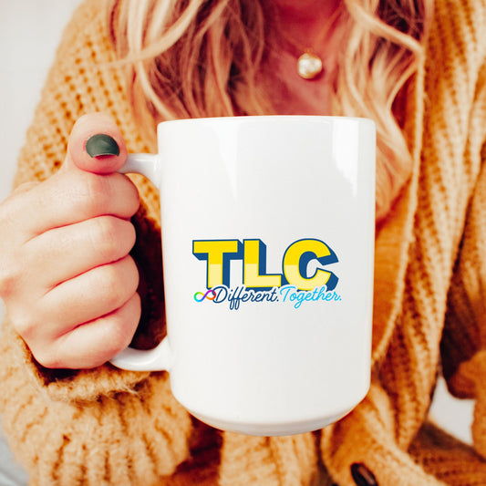 TLC Different Together Coffee Mugs 15 oz