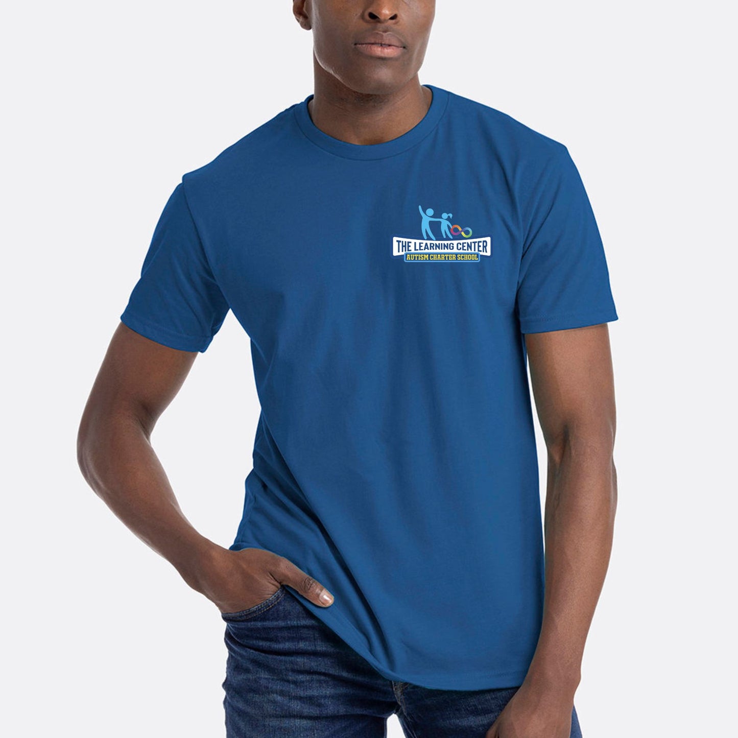 TLC Logo Shirts Unisex Palm Beach Blue