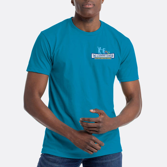 TLC Logo Shirts Unisex Aqua Joy